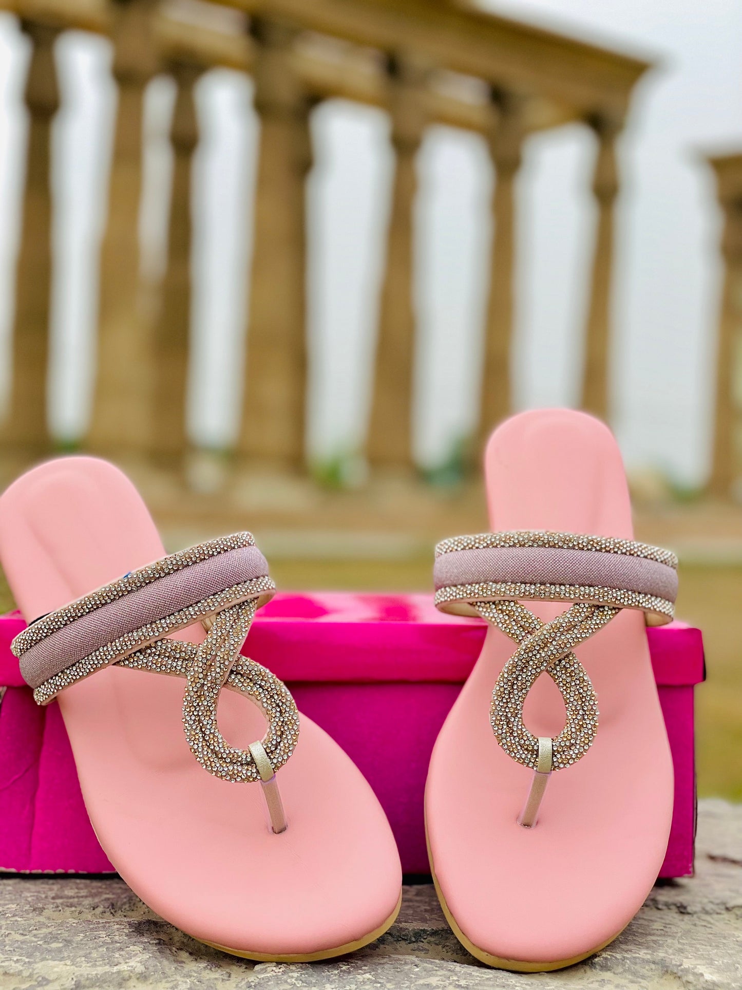 Peach Elegant Women’s Slippers ✨