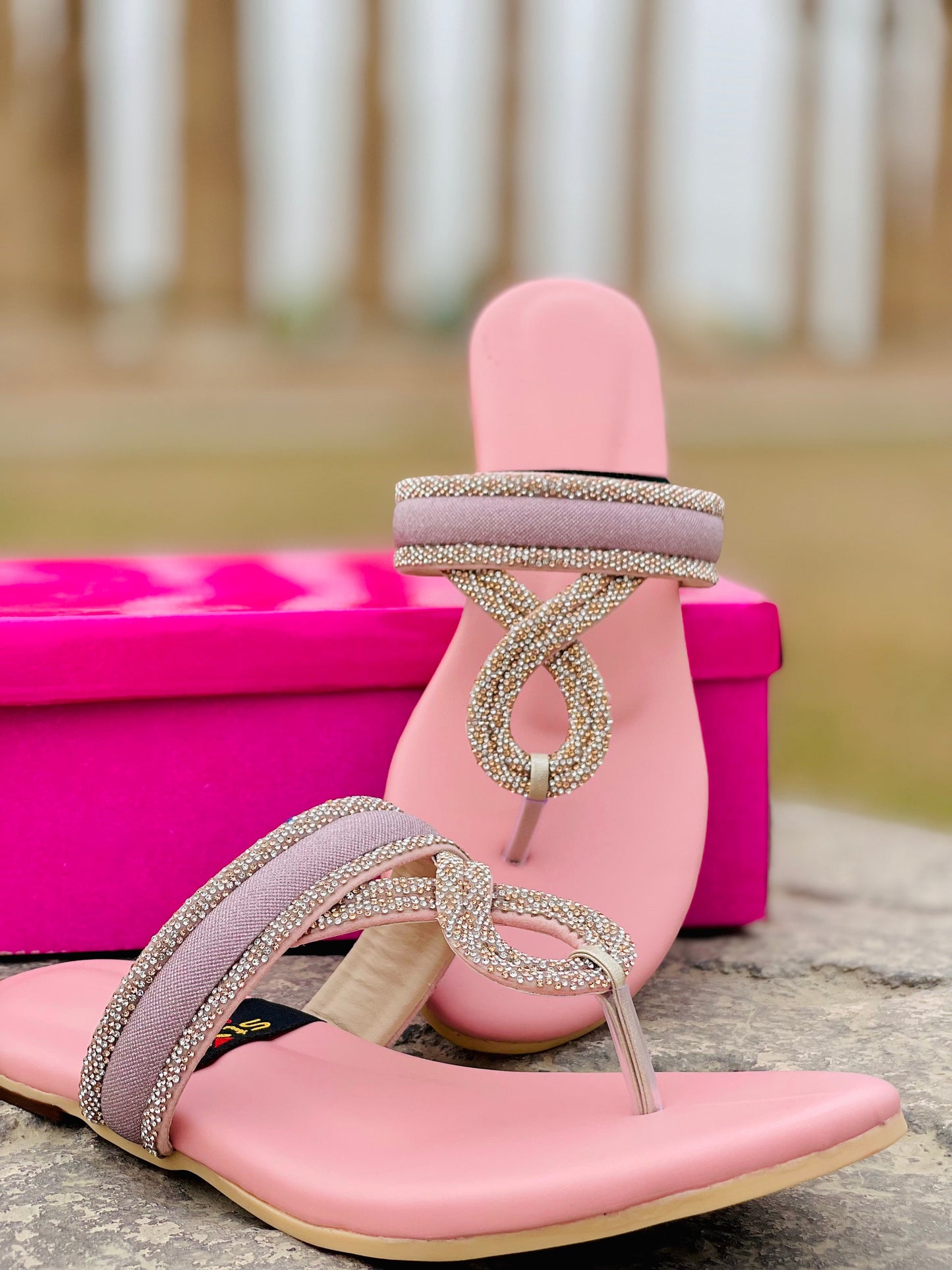 Peach Elegant Women’s Slippers ✨